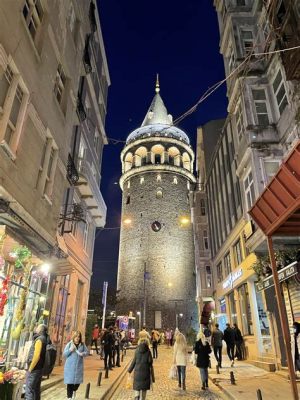  Galata-Tornet: Ett historiskt underverk med oslagbar utsikt över Istanbul!